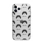 Pekingese Icon with Name Apple iPhone 11 Pro in Silver with Bumper Case