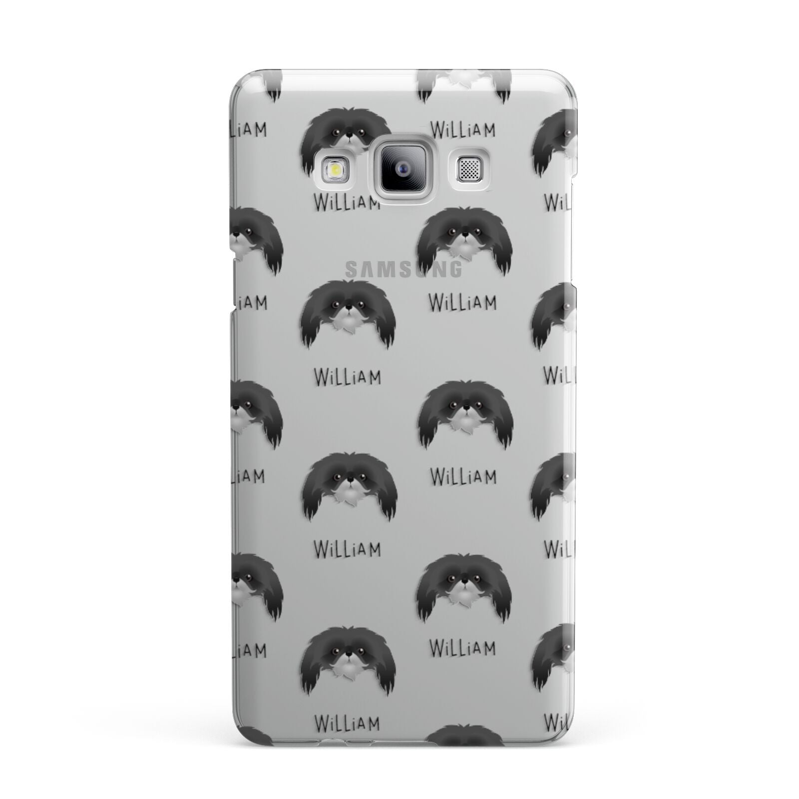 Pekingese Icon with Name Samsung Galaxy A7 2015 Case