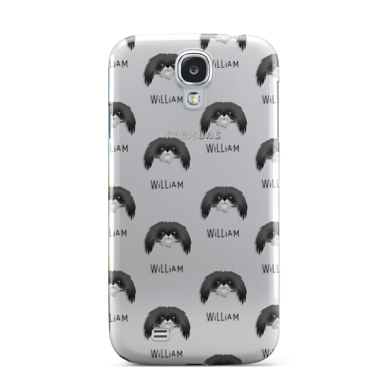 Pekingese Icon with Name Samsung Galaxy S4 Case