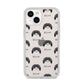 Pekingese Icon with Name iPhone 14 Clear Tough Case Starlight