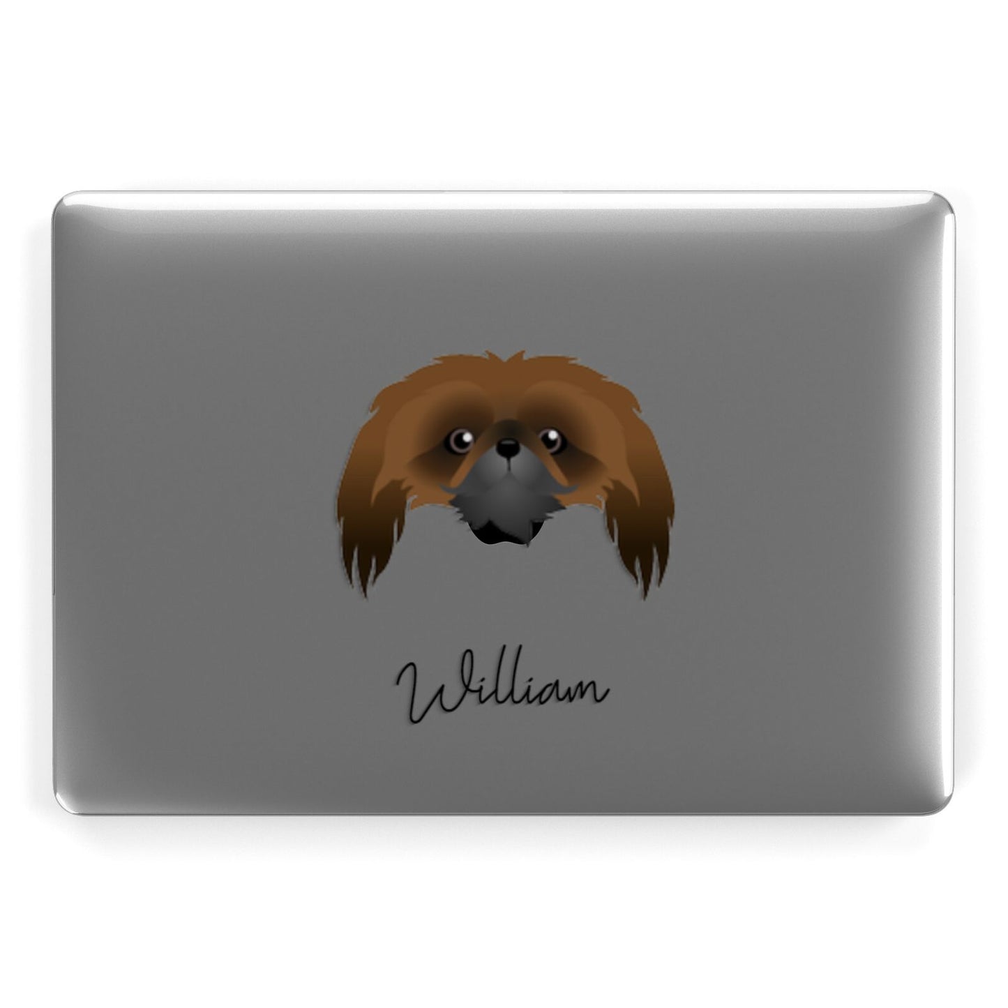 Pekingese Personalised Apple MacBook Case