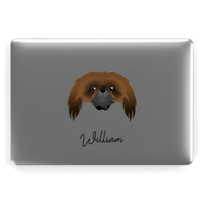 Pekingese Personalised Apple MacBook Case