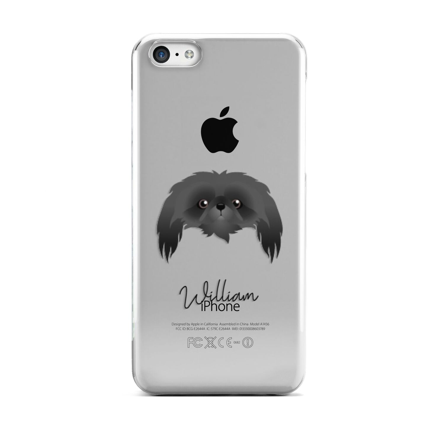Pekingese Personalised Apple iPhone 5c Case