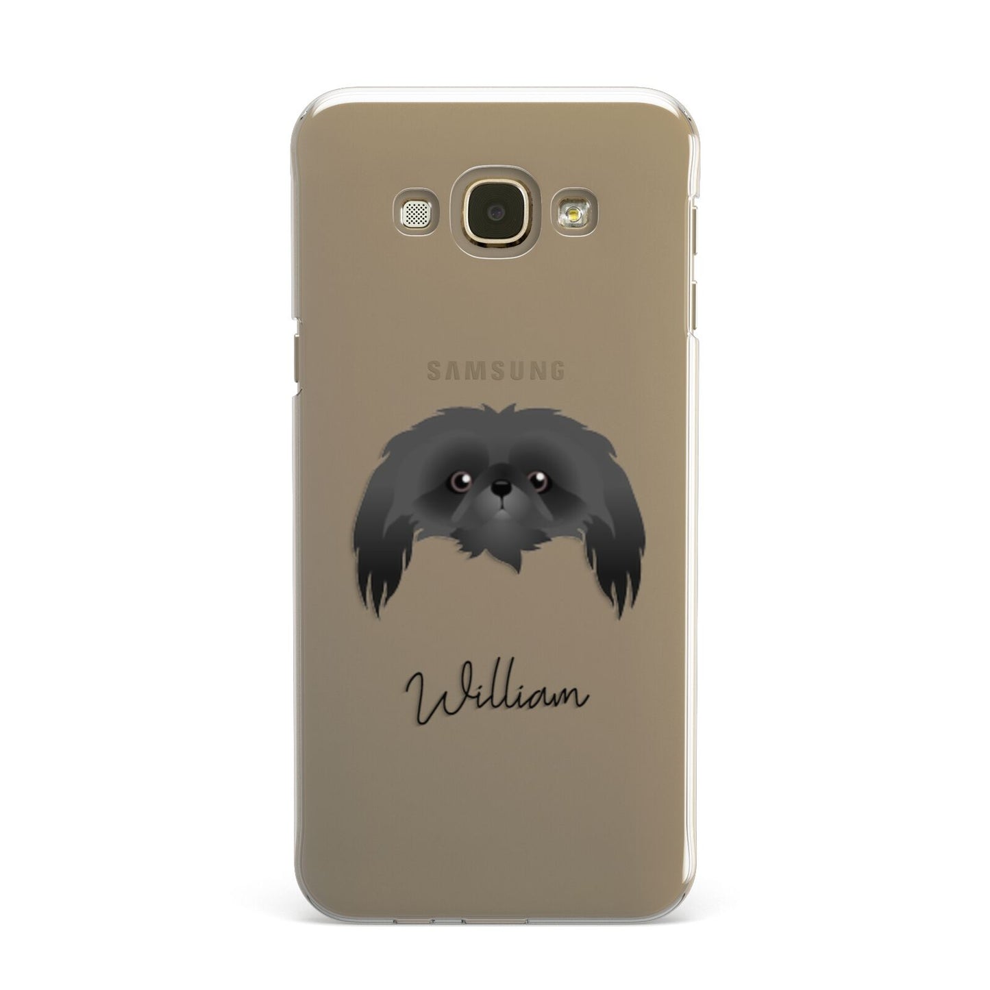 Pekingese Personalised Samsung Galaxy A8 Case