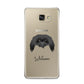 Pekingese Personalised Samsung Galaxy A9 2016 Case on gold phone