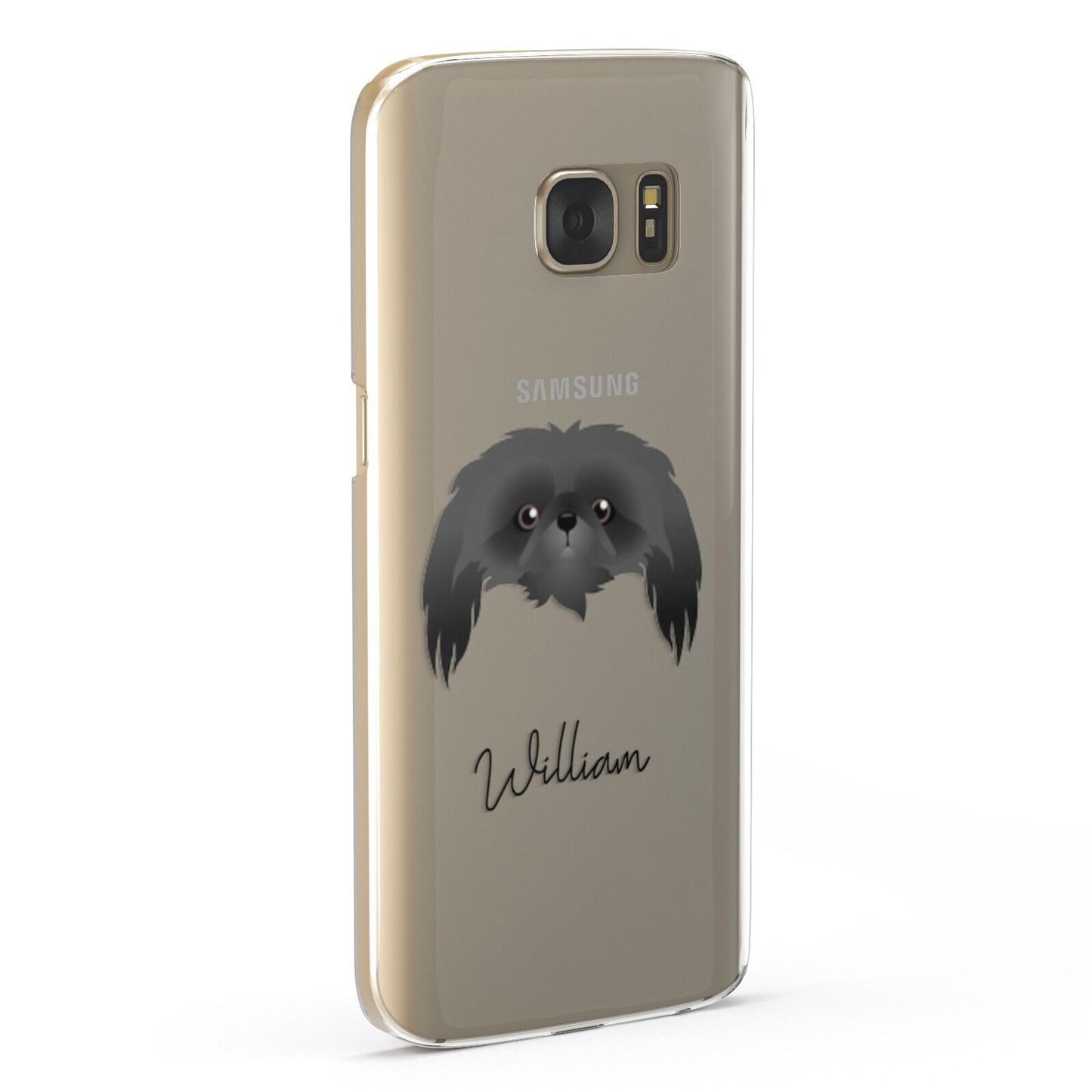 Pekingese Personalised Samsung Galaxy Case Fourty Five Degrees