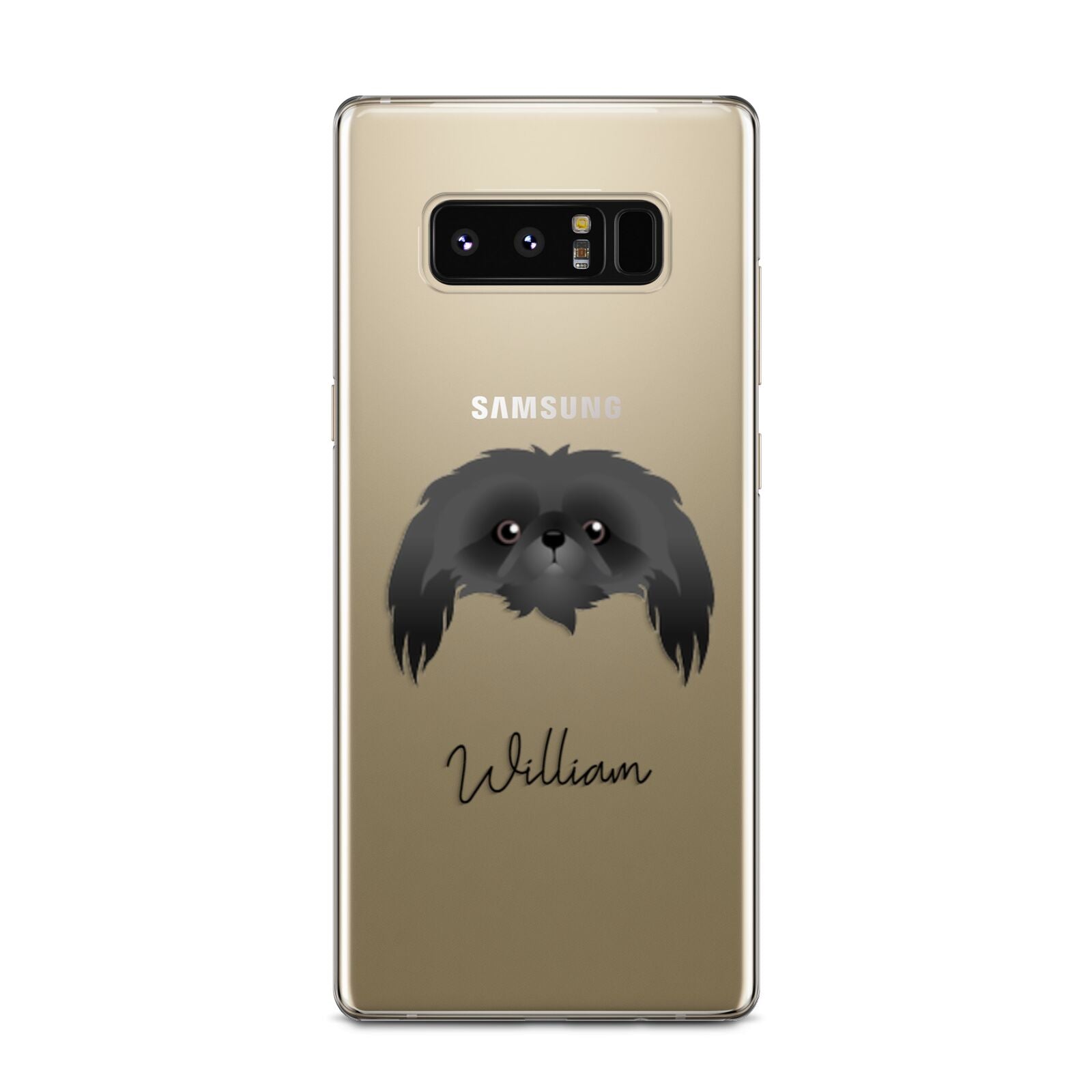Pekingese Personalised Samsung Galaxy Note 8 Case