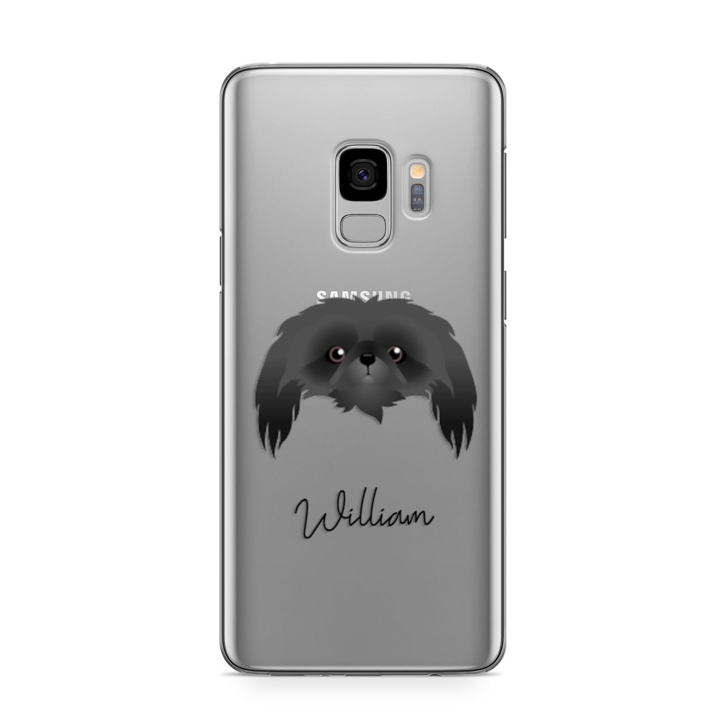 Pekingese Personalised Samsung Galaxy S9 Case