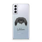 Pekingese Personalised Samsung S21 Plus Phone Case