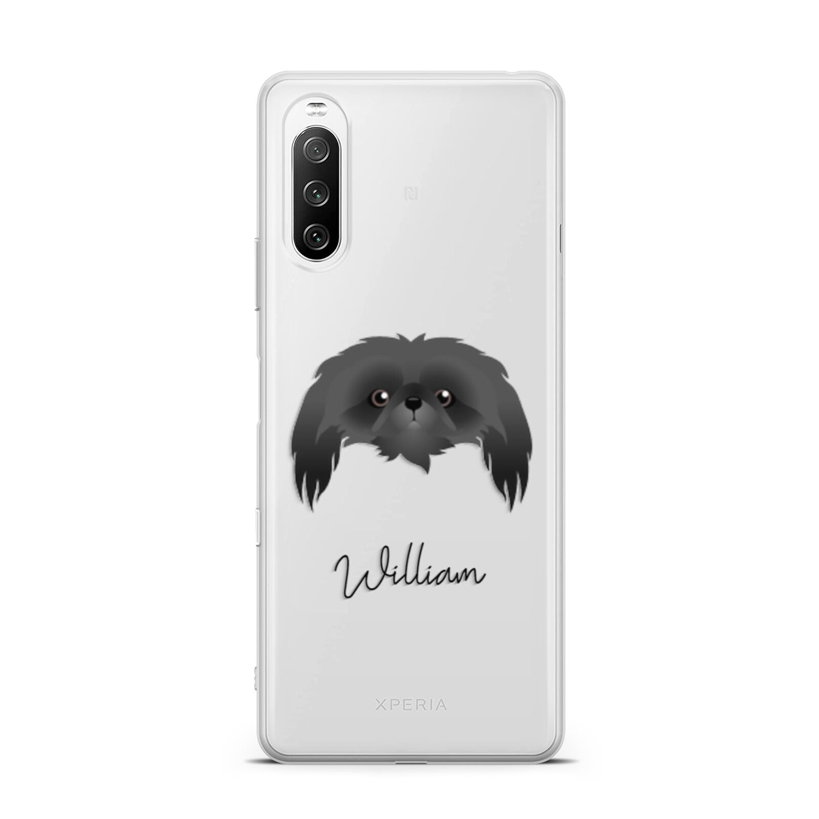 Pekingese Personalised Sony Xperia 10 III Case