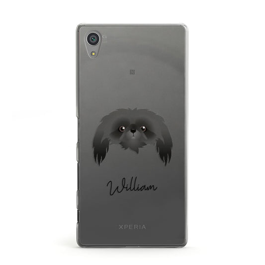 Pekingese Personalised Sony Xperia Case