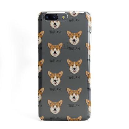 Pembroke Welsh Corgi Icon with Name OnePlus Case