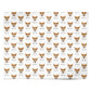 Pembroke Welsh Corgi Icon with Name Personalised Wrapping Paper Alternative