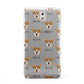 Pembroke Welsh Corgi Icon with Name Samsung Galaxy Note 3 Case