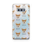 Pembroke Welsh Corgi Icon with Name Samsung Galaxy S10E Case