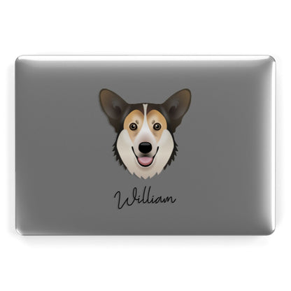 Pembroke Welsh Corgi Personalised Apple MacBook Case