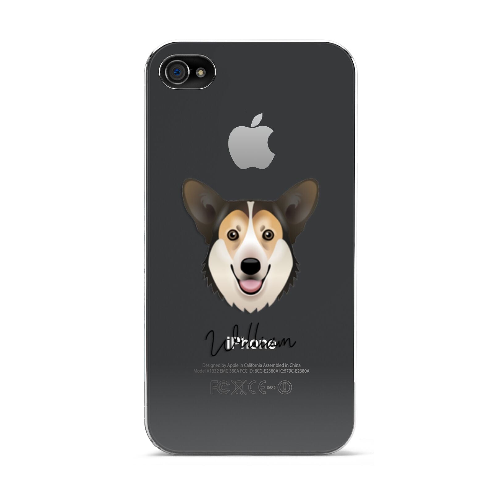 Pembroke Welsh Corgi Personalised Apple iPhone 4s Case