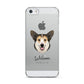 Pembroke Welsh Corgi Personalised Apple iPhone 5 Case
