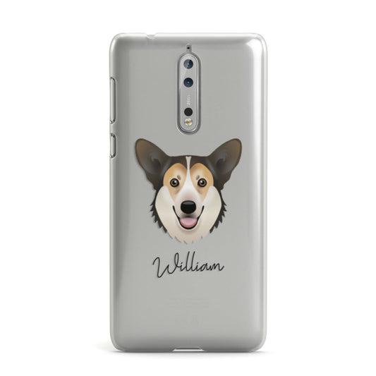 Pembroke Welsh Corgi Personalised Nokia Case