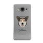 Pembroke Welsh Corgi Personalised Samsung Galaxy A3 Case