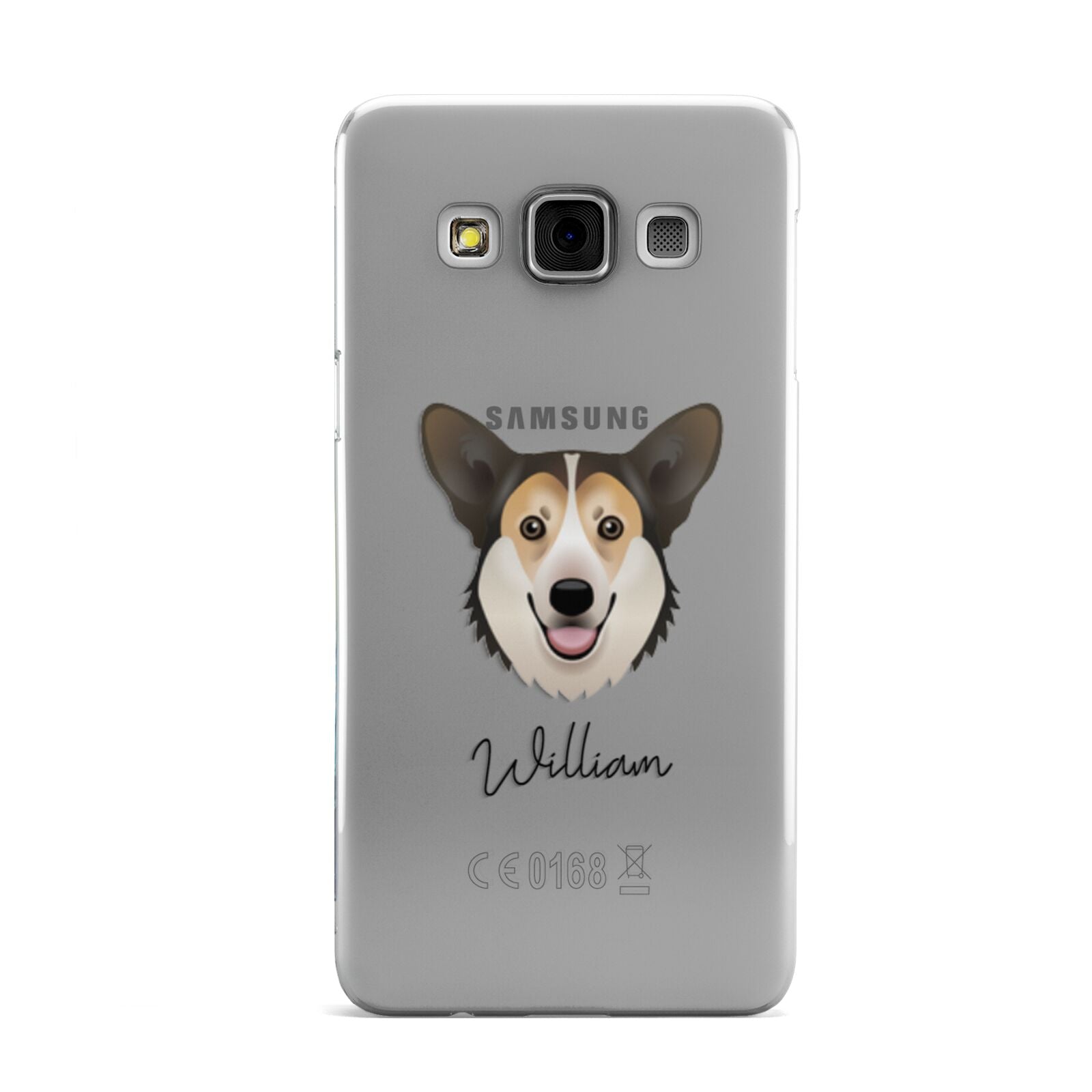 Pembroke Welsh Corgi Personalised Samsung Galaxy A3 Case