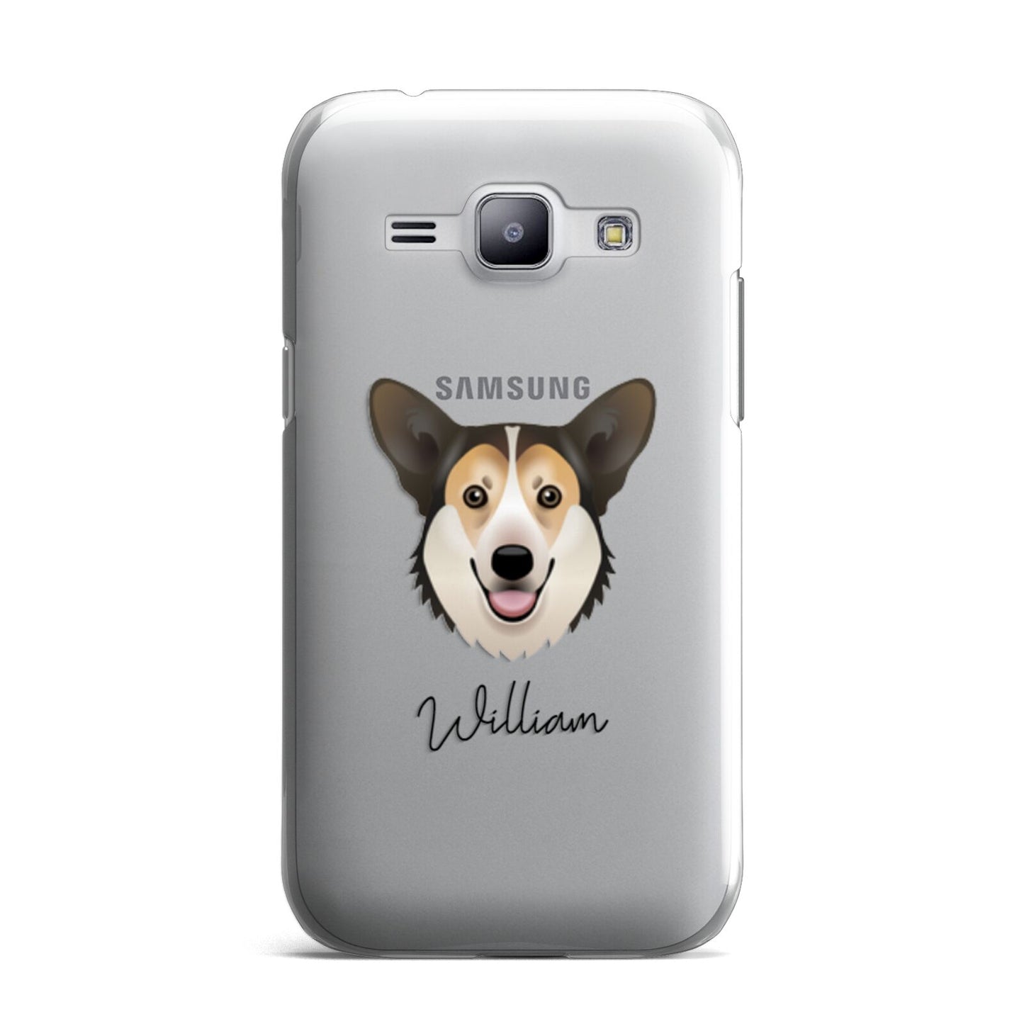 Pembroke Welsh Corgi Personalised Samsung Galaxy J1 2015 Case