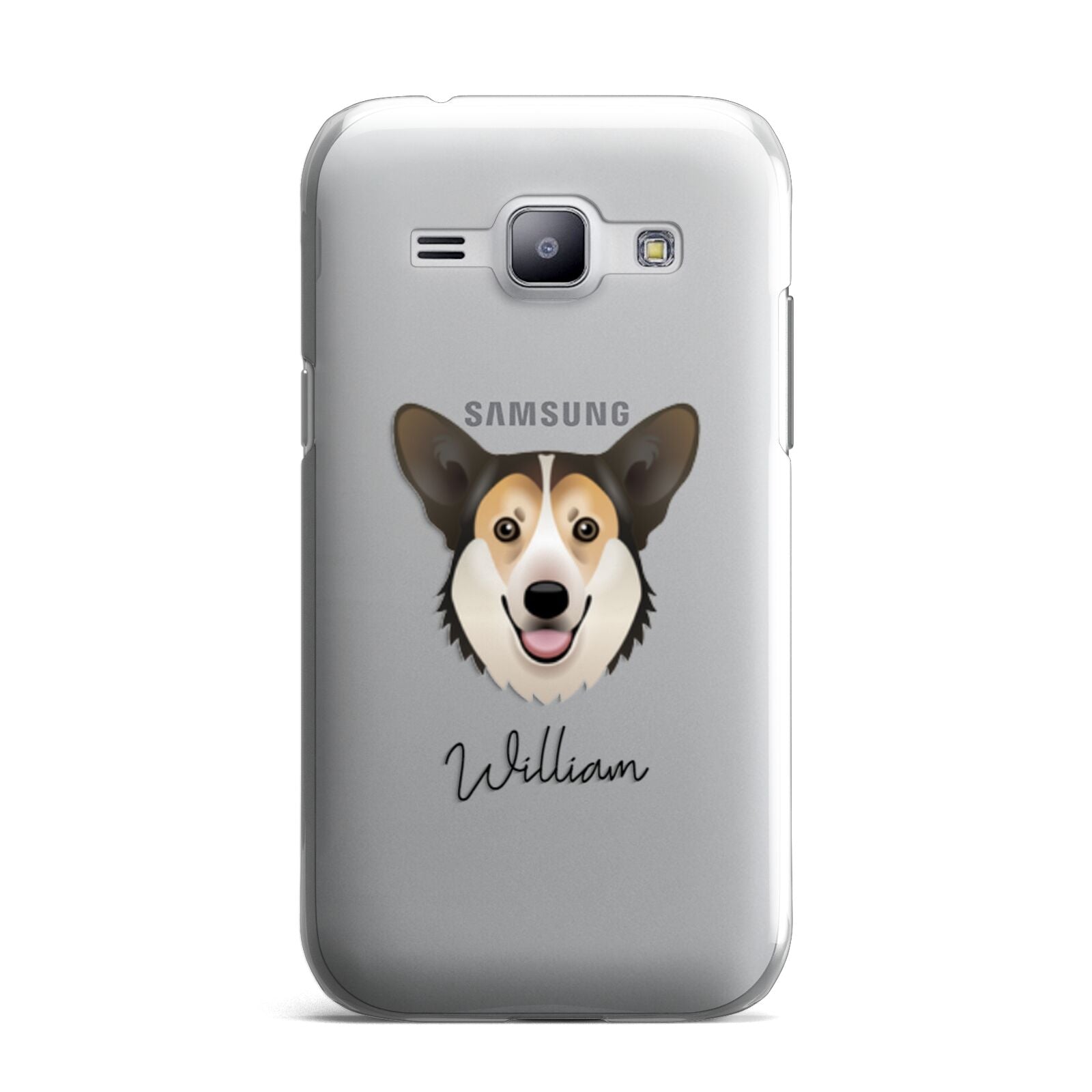 Pembroke Welsh Corgi Personalised Samsung Galaxy J1 2015 Case