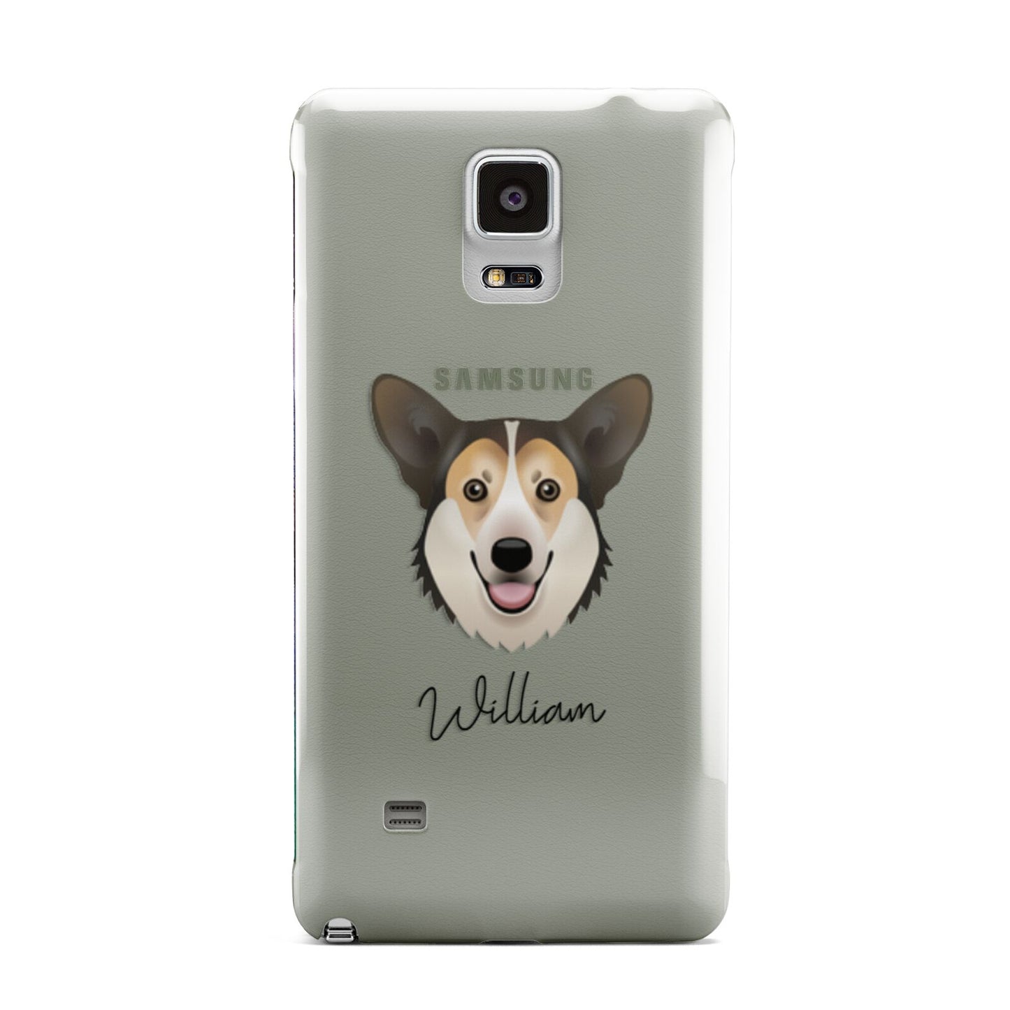 Pembroke Welsh Corgi Personalised Samsung Galaxy Note 4 Case