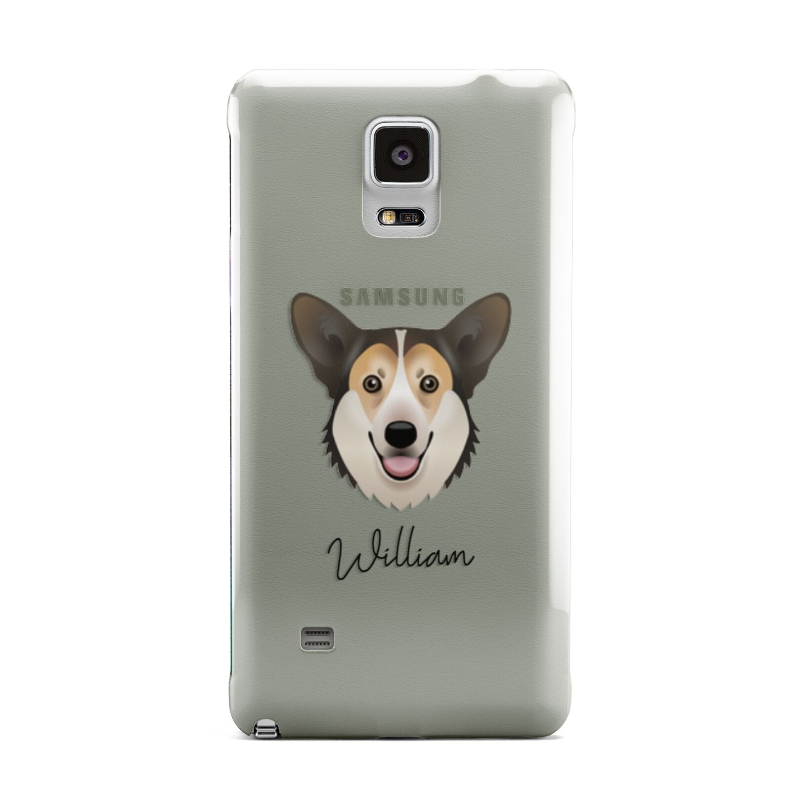 Pembroke Welsh Corgi Personalised Samsung Galaxy Note 4 Case