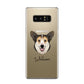 Pembroke Welsh Corgi Personalised Samsung Galaxy Note 8 Case