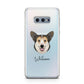 Pembroke Welsh Corgi Personalised Samsung Galaxy S10E Case