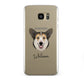 Pembroke Welsh Corgi Personalised Samsung Galaxy S7 Edge Case