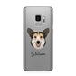 Pembroke Welsh Corgi Personalised Samsung Galaxy S9 Case