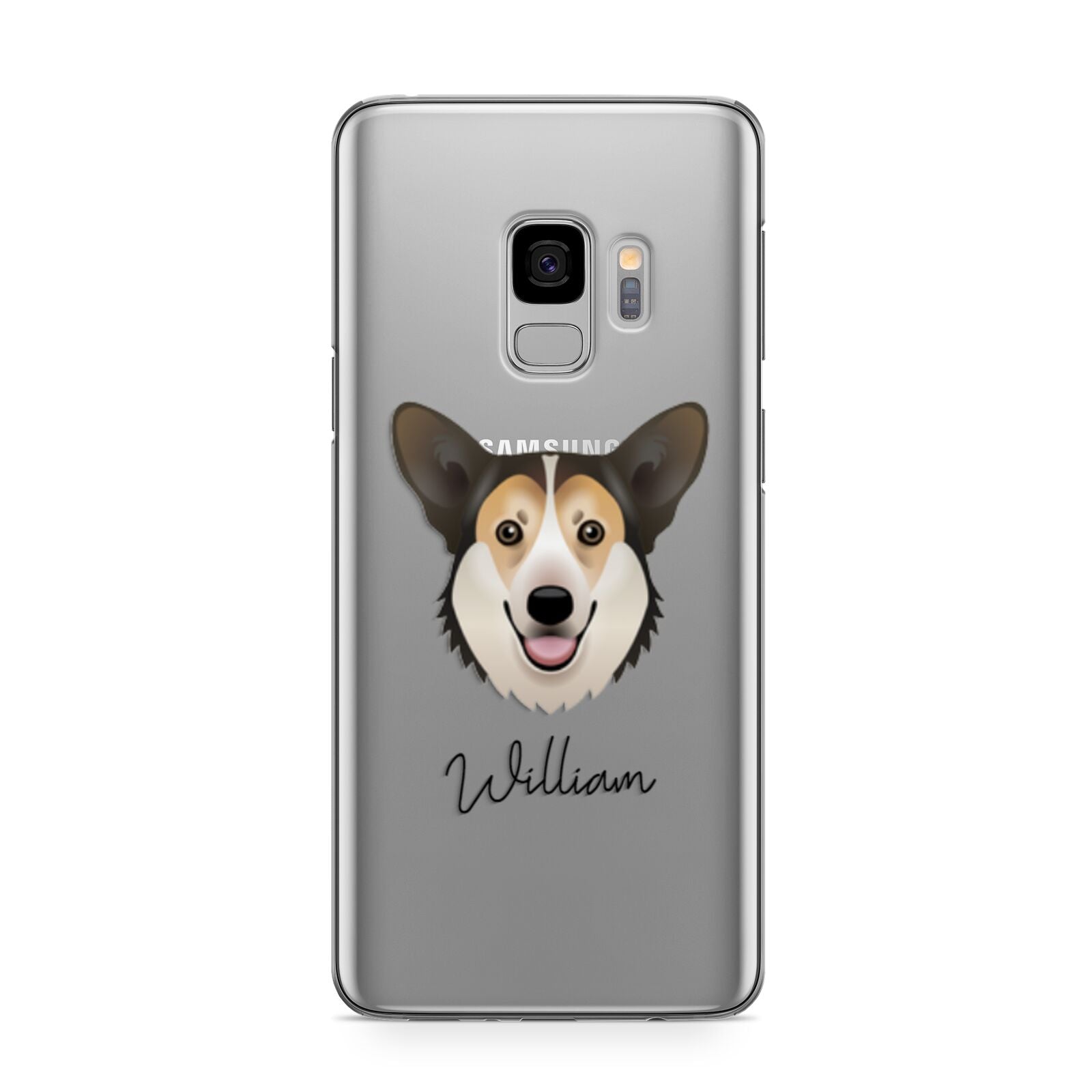 Pembroke Welsh Corgi Personalised Samsung Galaxy S9 Case