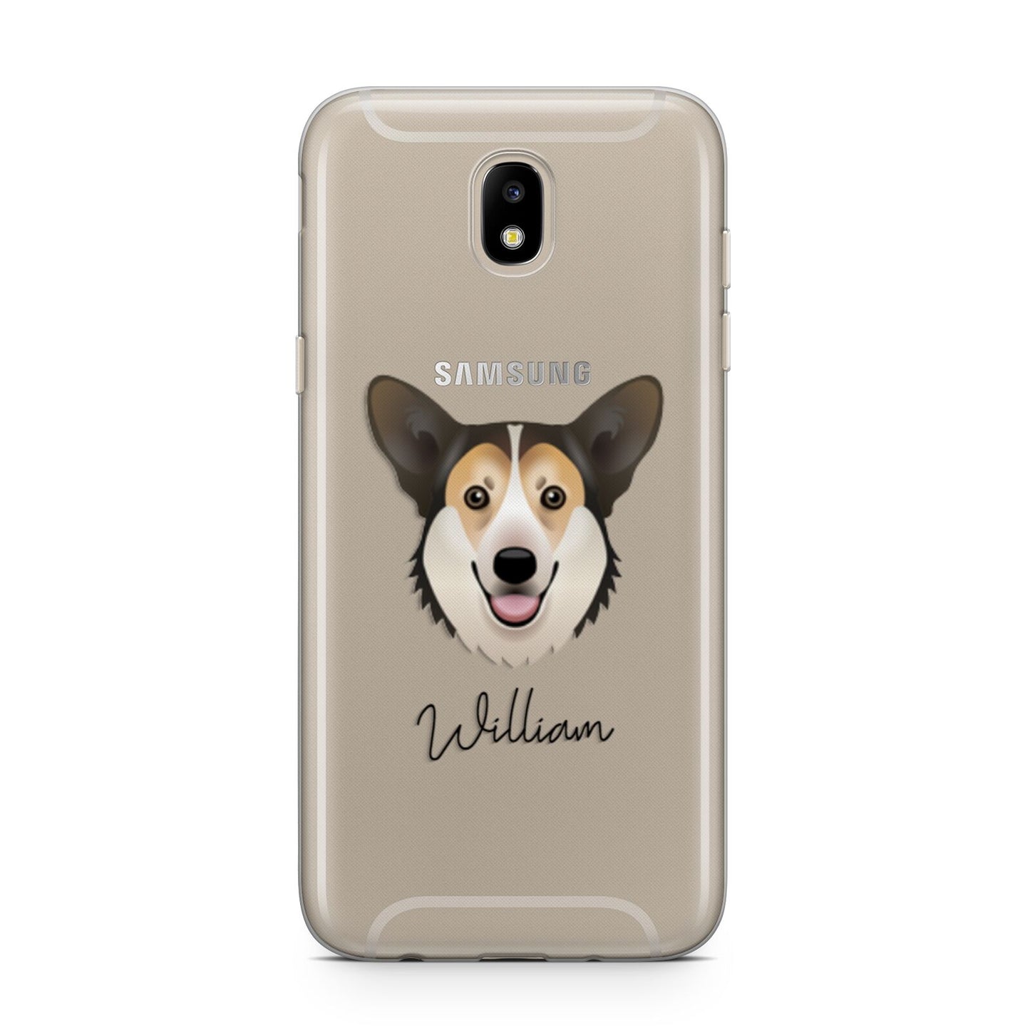 Pembroke Welsh Corgi Personalised Samsung J5 2017 Case