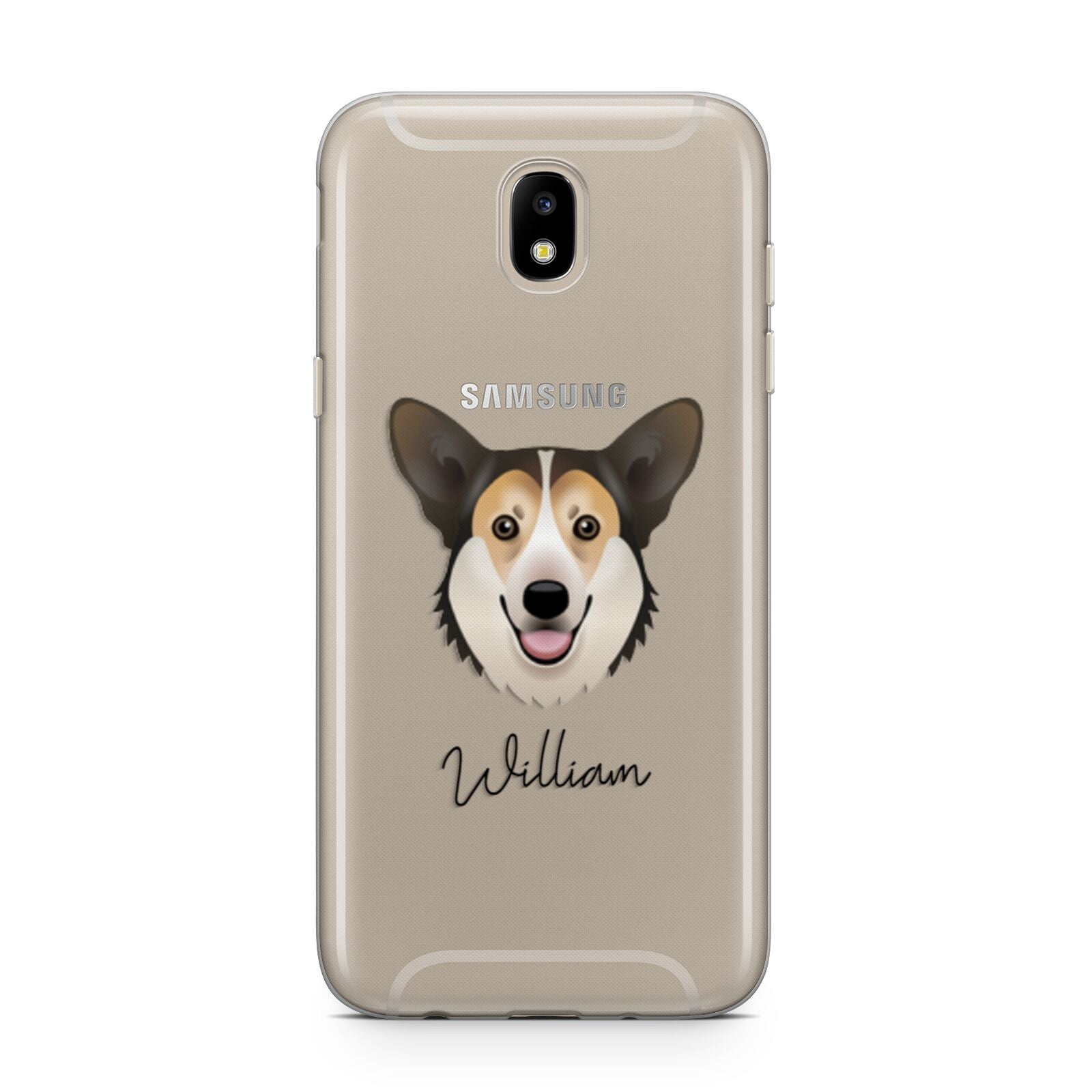 Pembroke Welsh Corgi Personalised Samsung J5 2017 Case