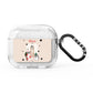 Penguin Christmas Personalised AirPods Glitter Case 3rd Gen