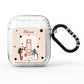 Penguin Christmas Personalised AirPods Glitter Case