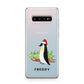 Penguin Personalised Samsung Galaxy S10 Plus Case