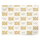 Personalised 106th Birthday Personalised Wrapping Paper Alternative