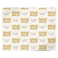 Personalised 109th Birthday Personalised Wrapping Paper Alternative