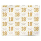 Personalised 18th Birthday Personalised Wrapping Paper Alternative