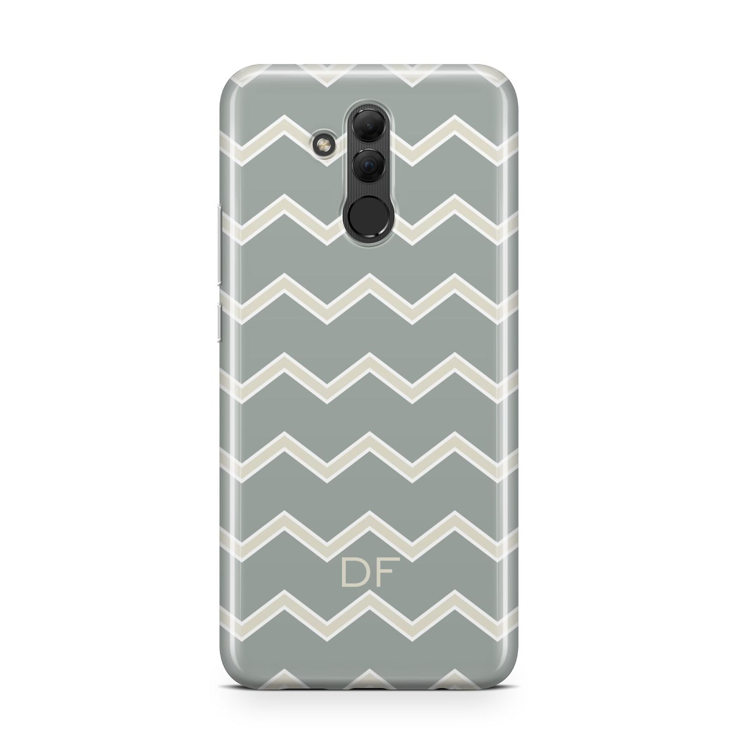 Personalised 2 Tone Chevron Huawei Mate 20 Lite