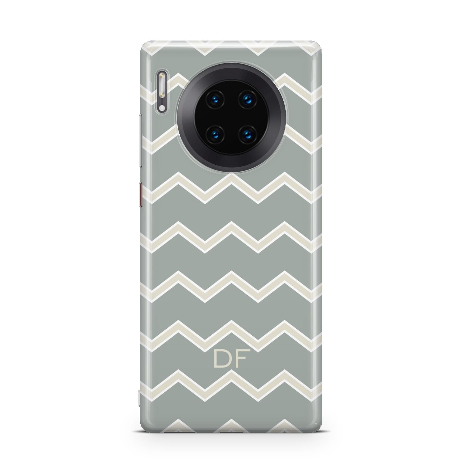 Personalised 2 Tone Chevron Huawei Mate 30 Pro Phone Case