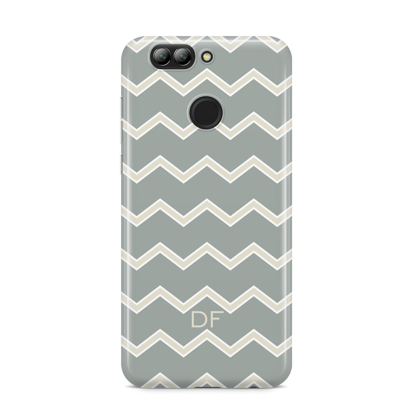 Personalised 2 Tone Chevron Huawei Nova 2s Phone Case