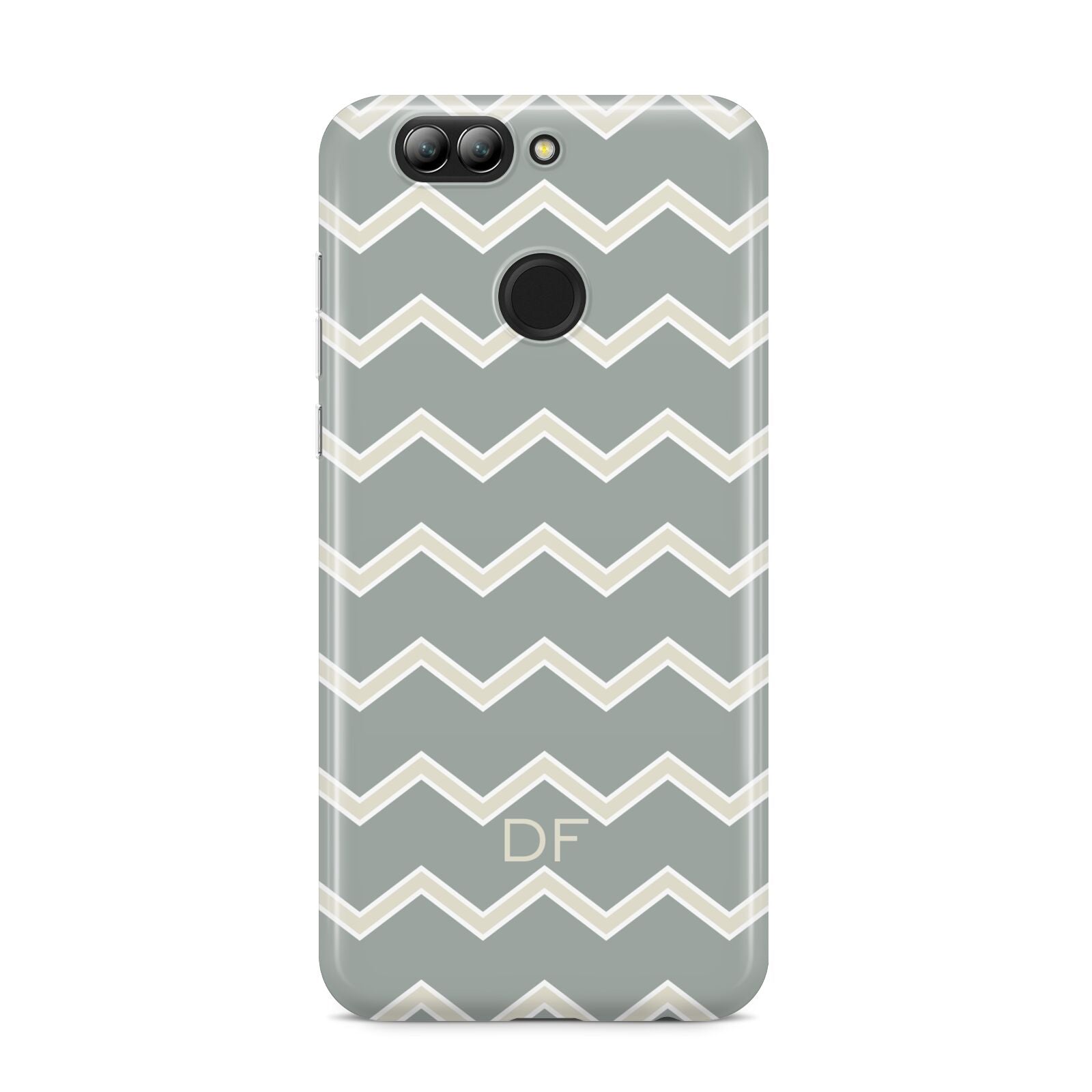 Personalised 2 Tone Chevron Huawei Nova 2s Phone Case