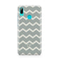 Personalised 2 Tone Chevron Huawei P Smart 2019 Case