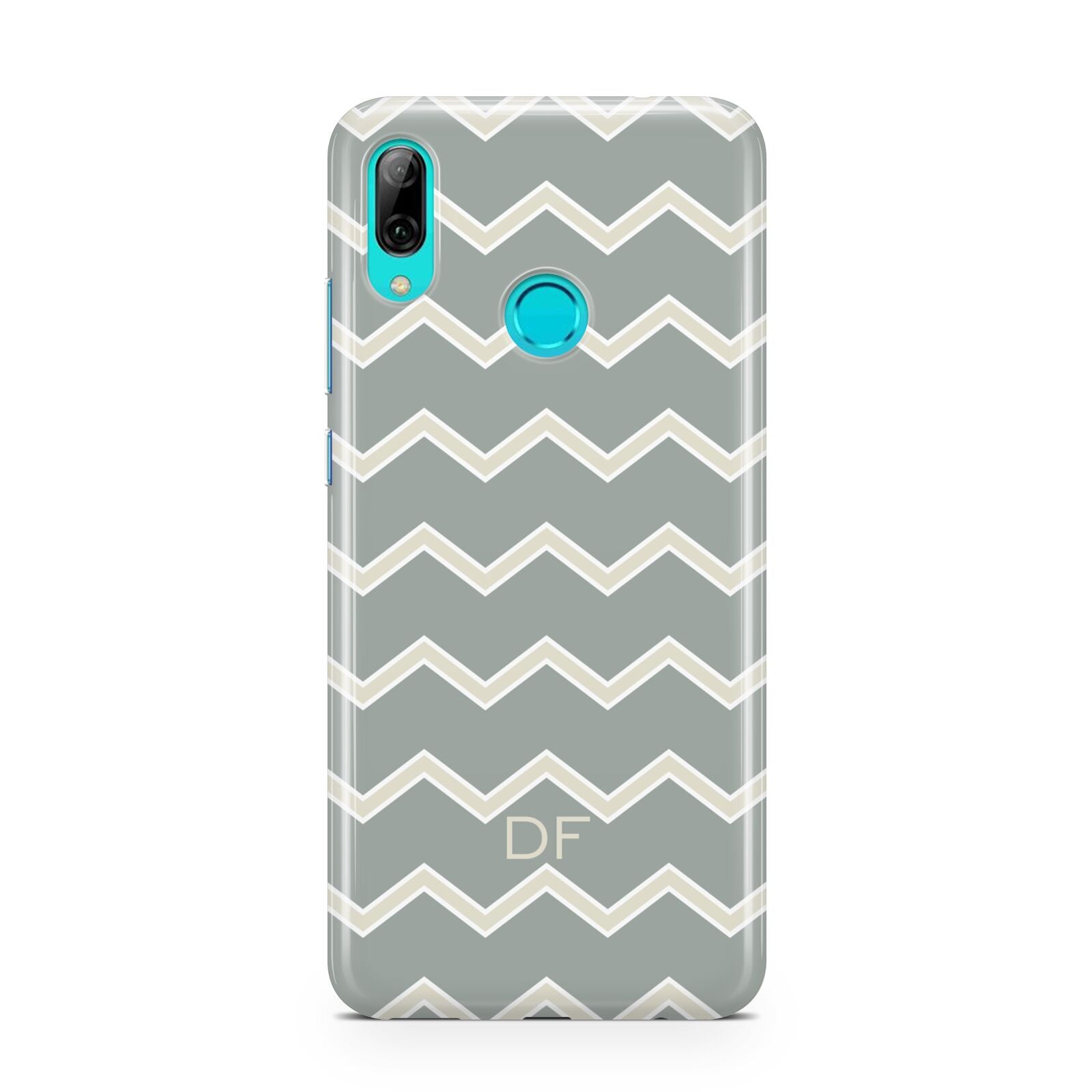 Personalised 2 Tone Chevron Huawei P Smart 2019 Case