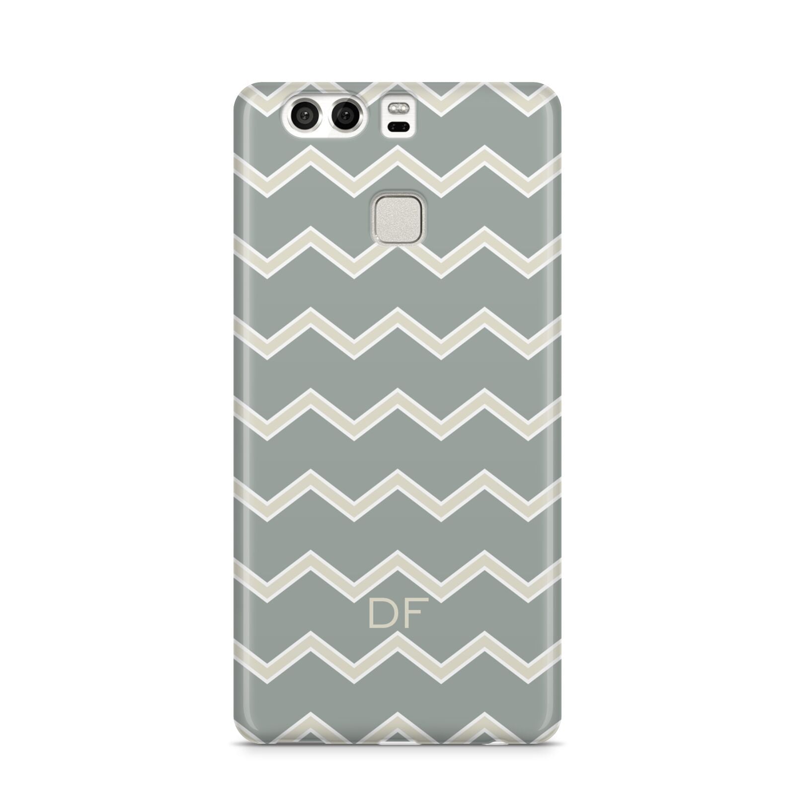 Personalised 2 Tone Chevron Huawei P9 Case
