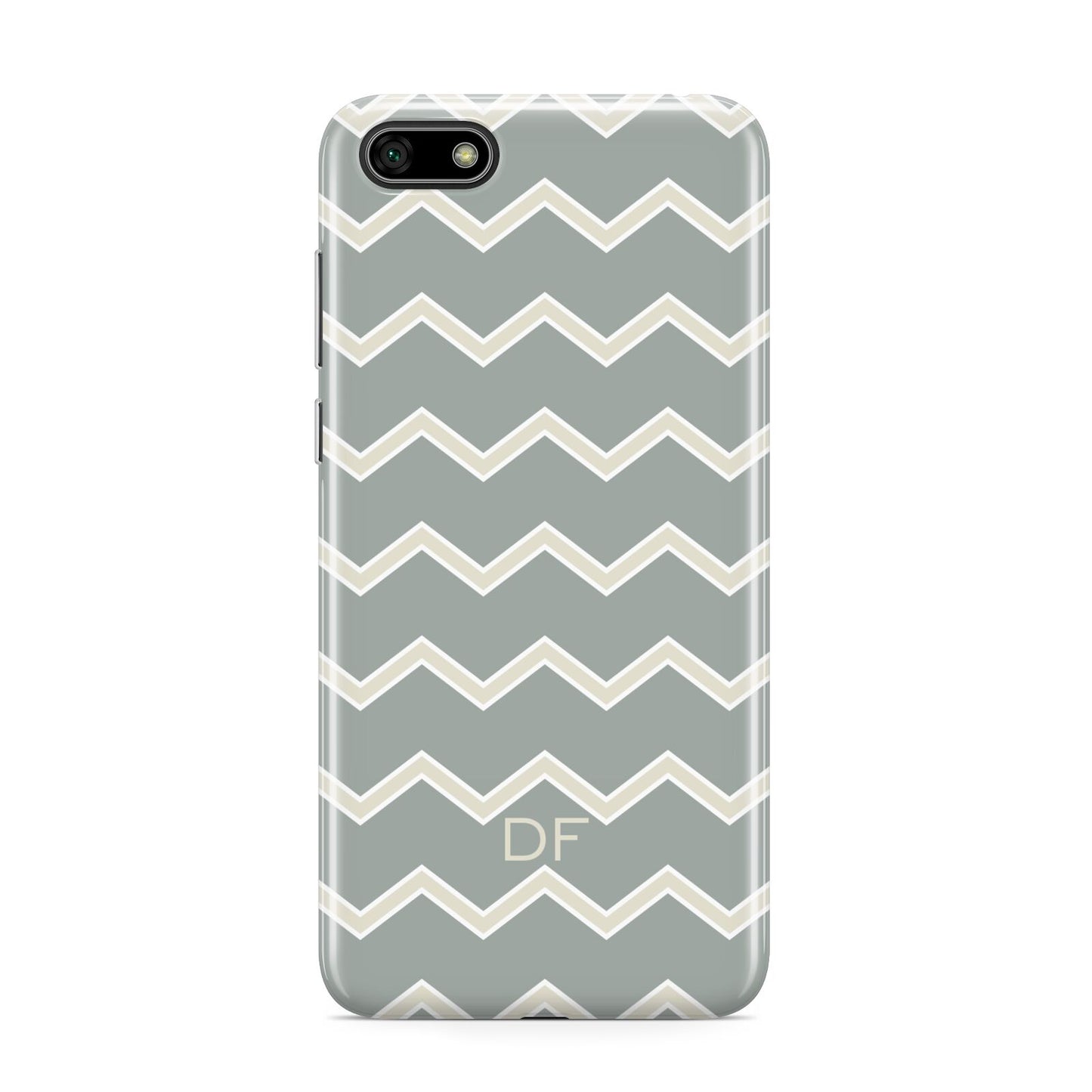 Personalised 2 Tone Chevron Huawei Y5 Prime 2018 Phone Case